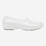Mocassim Feminino de EVA Impermeável Branco Uso Profissional Antimicrobiano Solado Antiderrapante Sticky Shoes Woman SOC-W-BCA C.A 41532