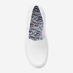 Mocassim Feminino de EVA Impermeável Branco Uso Profissional Antimicrobiano Solado Antiderrapante Sticky Shoes Woman SOC-W-BCA C.A 41532