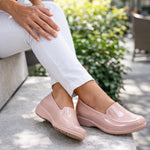 Mocassim Feminino de EVA Impermeável Nude Uso Profissional Antimicrobiano Solado Antiderrapante Sticky Shoes Woman SOC-W-NUD C.A 41532