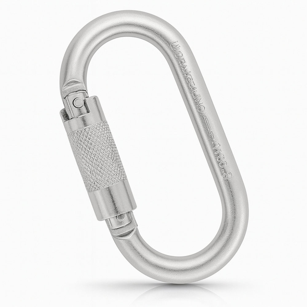 Mosquetão de Aço Galvanizado Oval Automático 25 kN Ultra Safe USR004001