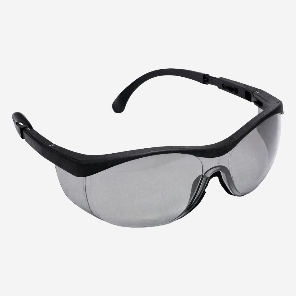 Óculos de Segurança Cinza Frontal e Lateral Lente em Policarbonato Armação de Plástico com Haste Regulável Danny Condor DA-14.900 C.A 14992