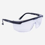 Óculos de Segurança Incolor Frontal e Lateral Lente em Policarbonato Antirrisco UVA e UVB Armação de Nylon Danny Fênix DA-14.500 C.A 9722