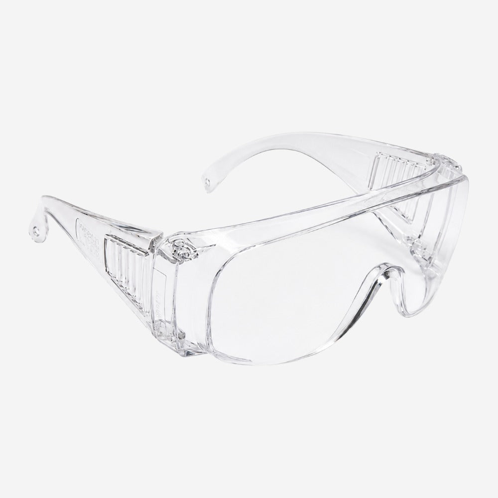 Óculos de Proteção Sobrepor para Óculos de Grau Construção Civil Manutenção Lente Incolor Antiembaçante Antirrisco VICSA Persona VIC55210 CA 20713