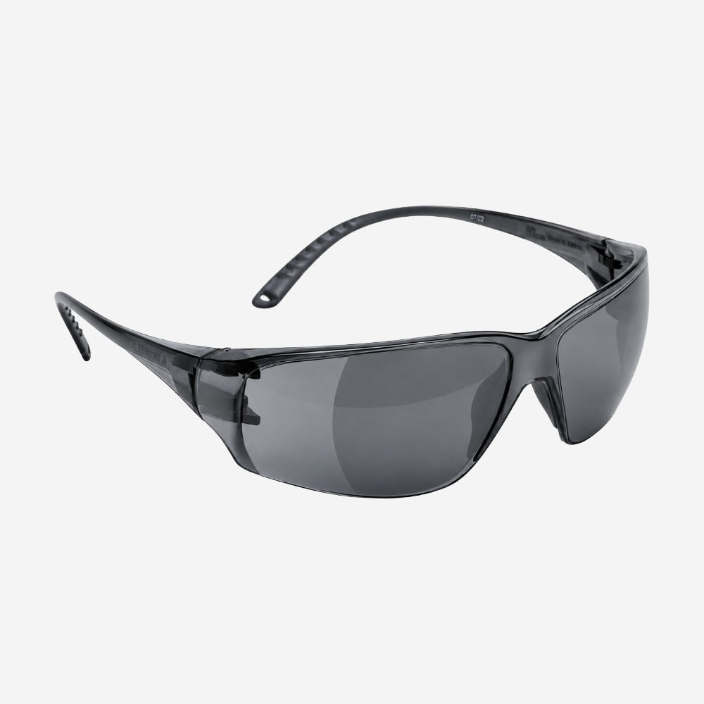 Óculos de Proteção Ultraleve com Lente Fumê Envolvente e Proteção Lateral para Indústria e Serviços Delta Plus MILO SMOKE CA 41798
