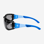Óculos de Proteção com Hastes Ajustáveis Elástico e Lente Antiembaçante Antirrisco e UV para Mineração e Construção Steelflex Ímola STF-VS107232 CA 51362
