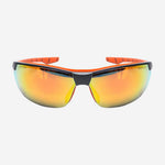 Óculos de Proteção com Lentes Espelhadas em Policarbonato Antiembaçante, Antirrisco e UV para Indústria e Serviços Externos Steelflex Neon STF-VS201840 CA 40906