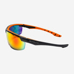 Óculos de Proteção com Lentes Espelhadas em Policarbonato Antiembaçante, Antirrisco e UV para Indústria e Serviços Externos Steelflex Neon STF-VS201840 CA 40906