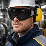 Óculos de Segurança Cinza Ampla Visão Lente em Policarbonato Antiembaçante Uvex Stealth S3961HS-BR C.A 19072