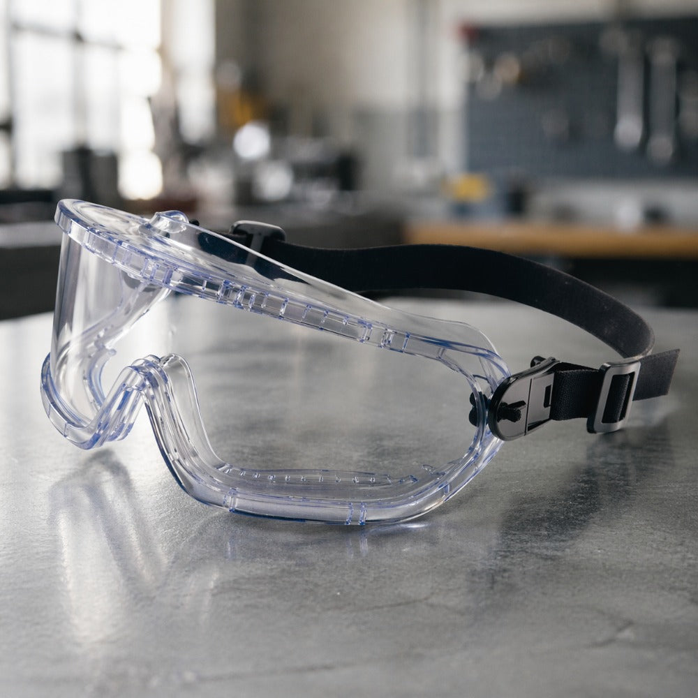 Óculos de Segurança Incolor Ampla Visão Lente em Policarbonato Antiembaçante Uvex V-Maxx VM-810 11250810-BR C.A 18831