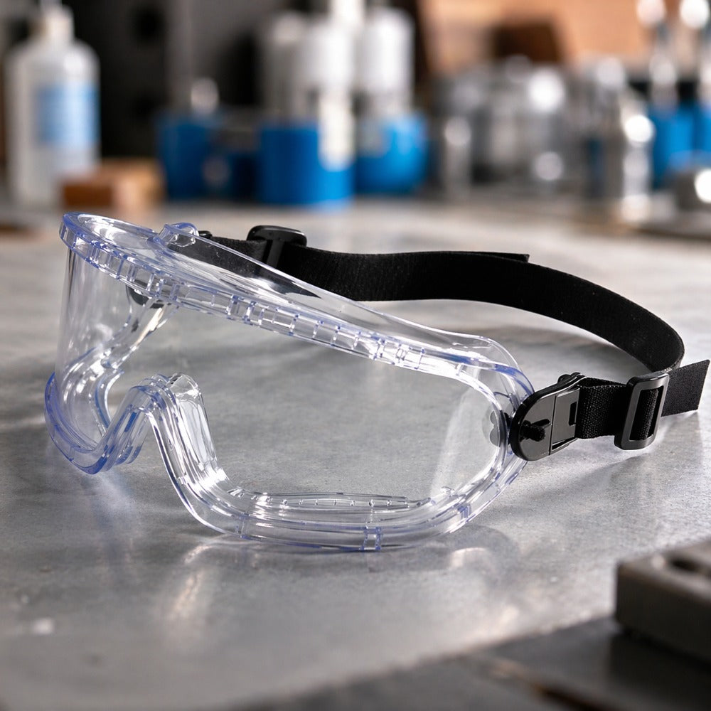 Óculos de Segurança Incolor Ampla Visão Lente em Policarbonato Antiembaçante Uvex V-Maxx VM-810 11250810-BR C.A 18831