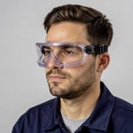 Óculos de Segurança Incolor Ampla Visão Lente em Policarbonato Antiembaçante Uvex V-Maxx VM-810 11250810-BR C.A 18831