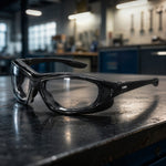 Óculos de Segurança Incolor Frontal Lente em Policarbonato Antiembaçante Haste Ajustável Com Elástico Acoplável Uvex Sperian Seismic S0600X-BR C.A 35243