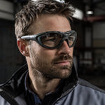 Óculos de Segurança Incolor Frontal Lente em Policarbonato Antiembaçante Haste Ajustável Com Elástico Acoplável Uvex Sperian Seismic S0600X-BR C.A 35243