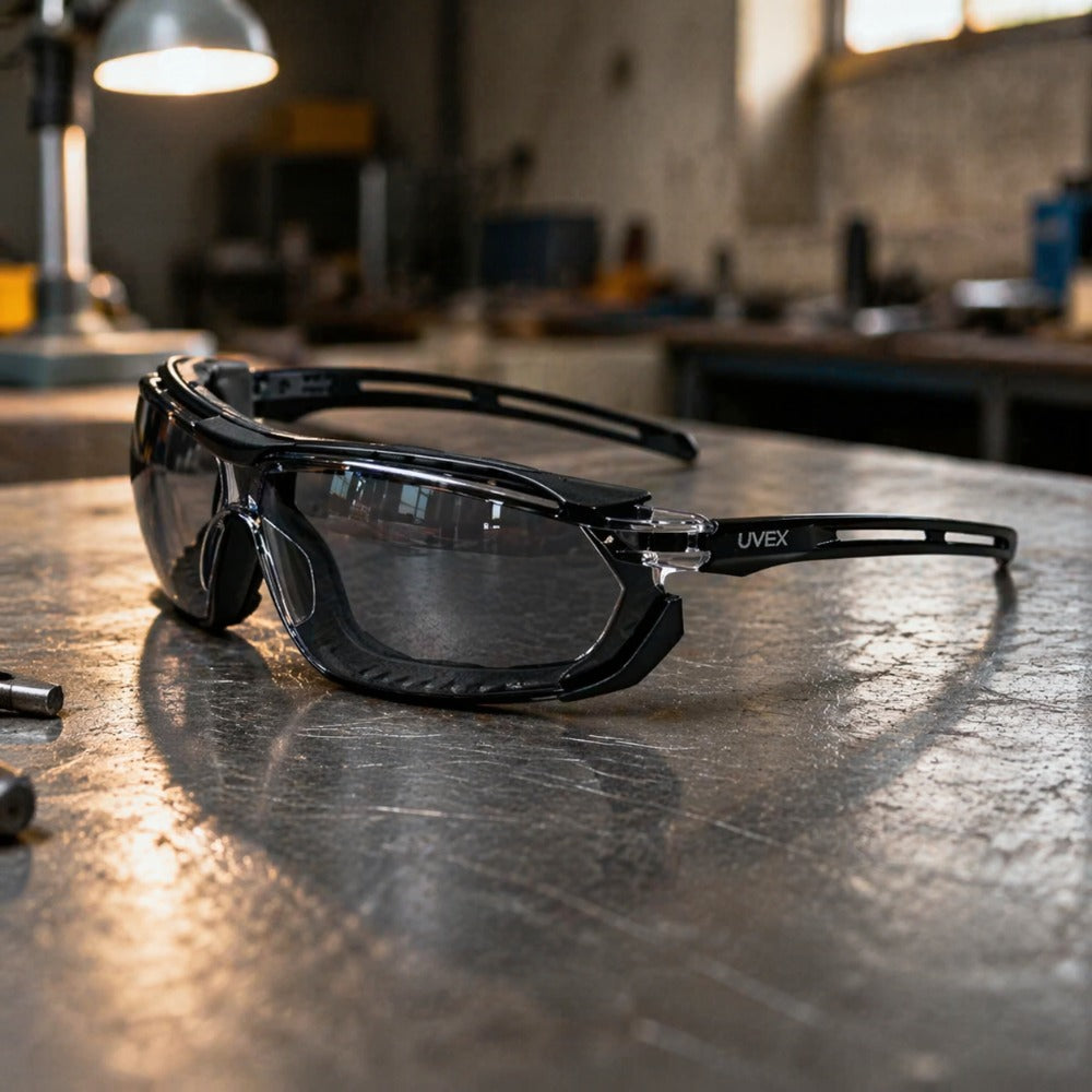 Óculos de Segurança Incolor Frontal Lente em Policarbonato Antiembaçante Haste Fixa Uvex A1400 S4040 C.A 35367