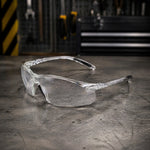 Óculos de Segurança Incolor Frontal Lente em Policarbonato Antiembaçante Haste Fixa Uvex A705HSXTR Supremo C.A 18822