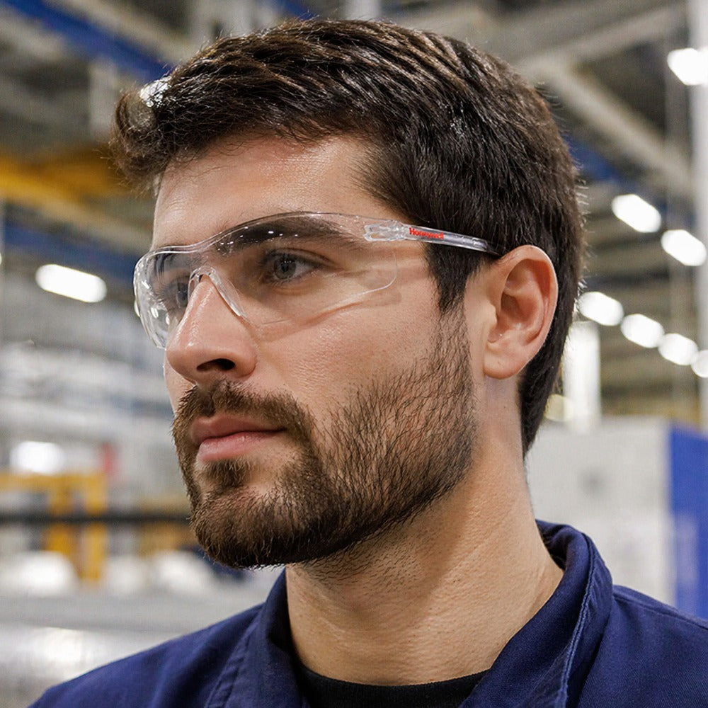 Óculos de Segurança Incolor Frontal Lente em Policarbonato Antiembaçante Haste Fixa Uvex A705HSXTR Supremo C.A 18822