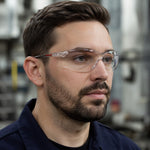 Óculos de Segurança Incolor Frontal Lente em Policarbonato Antiembaçante Haste Fixa Uvex A705HSXTR Supremo C.A 18822