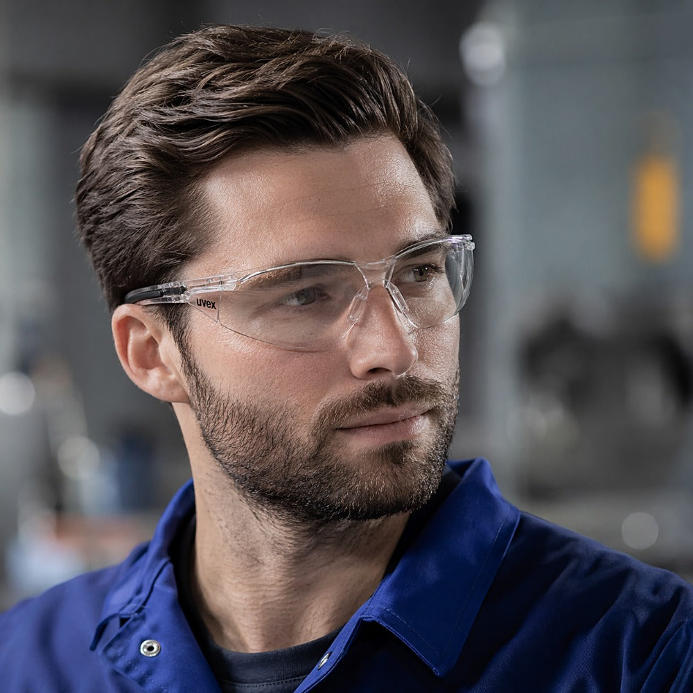 Óculos de Segurança Incolor Frontal Lente em Policarbonato Antiembaçante Uvex A805-BR C.A 18821