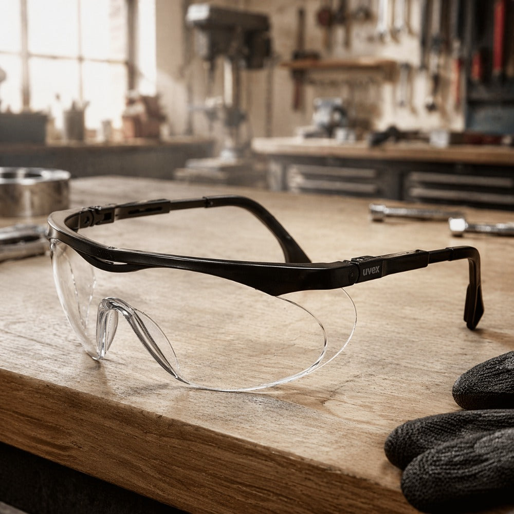 Óculos de Segurança Incolor Frontal Lente em Policarbonato Antiembaçante Uvex Skyper S1900X-BR C.A 18832