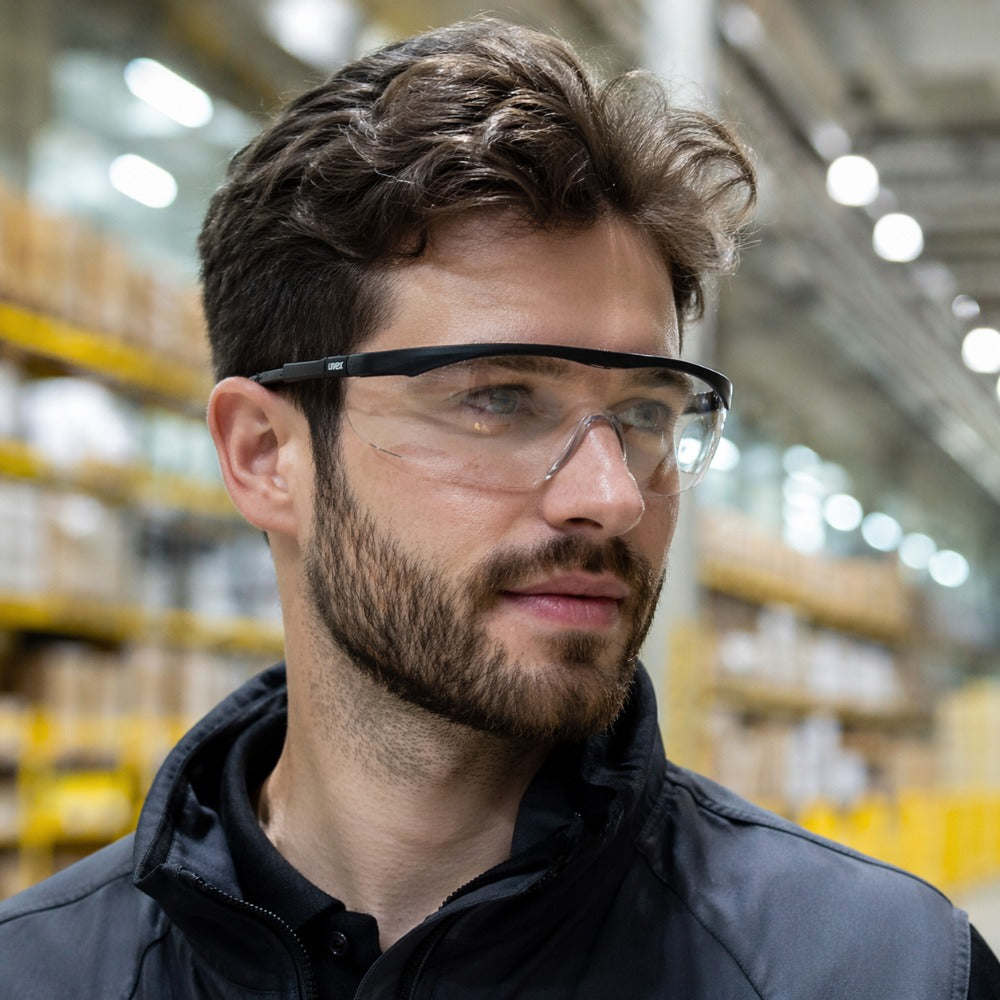 Óculos de Segurança Incolor Frontal Lente em Policarbonato Antiembaçante Uvex Skyper S1900X-BR C.A 18832