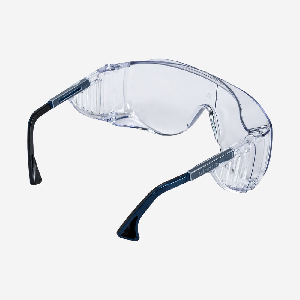 Óculos de Segurança Incolor Frontal e Lateral Lente em Policarbonato Antirrisco Uvex Ultraspec 2001 S0112-BR C.A 18833