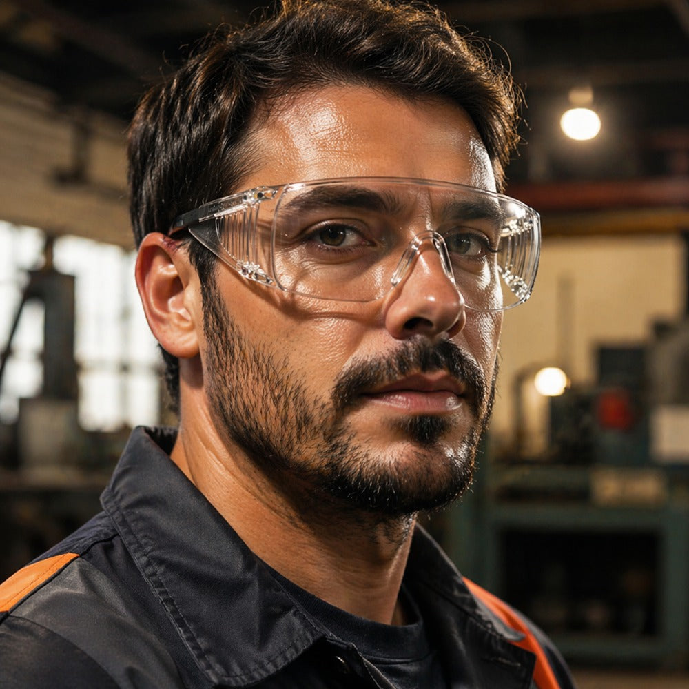 Óculos de Segurança Incolor Frontal e Lateral Lente em Policarbonato Antirrisco Uvex Ultraspec 2001 S0112-BR C.A 18833