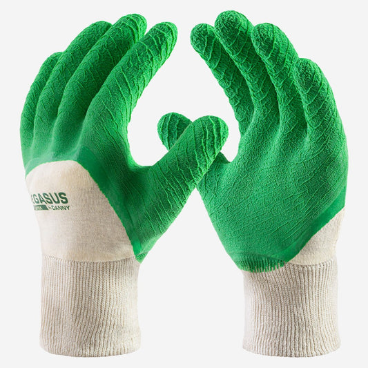 Luva de Proteção Contra Umidade Altas Temperaturas Até 250º C Algodão Com Banho de Látex na Palma Danny Pégasus DA-16.330 C.A 10431