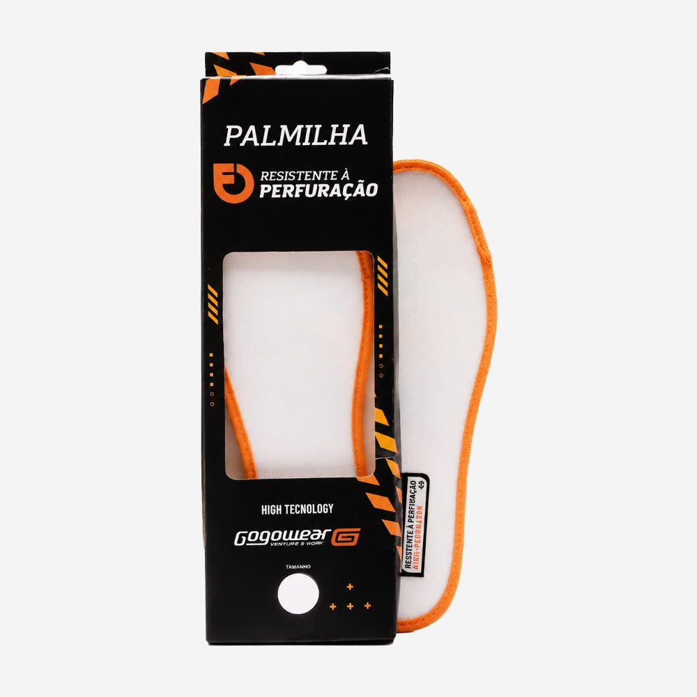 Palmilha Resistente a Perfuração Para Calçados Gogowear