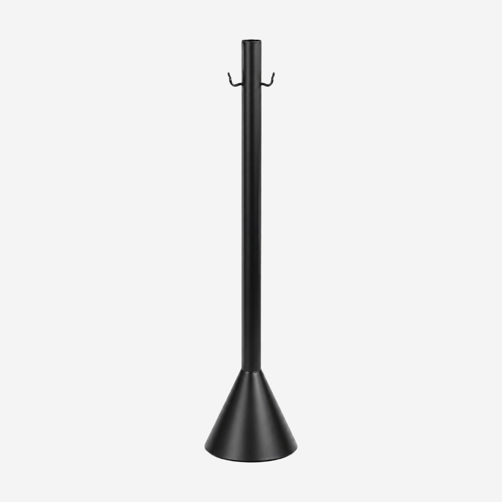 Pedestal Organizador De Fila Preto Plástico 90cm Isolamento