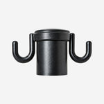 Pedestal de Sinalização Zebrado Leve Desmontável 95cm para Eventos, Indústrias e Comércios KTELI