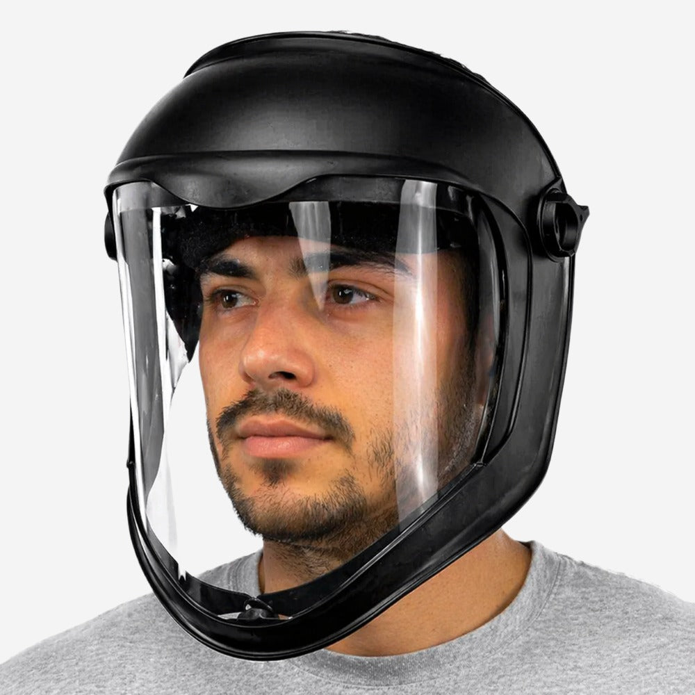 Protetor Facial Com Lente Em Policarbonato Ajuste Com Catraca Incolor Full Face Uvex Bionic S8500-BR C.A 19069
