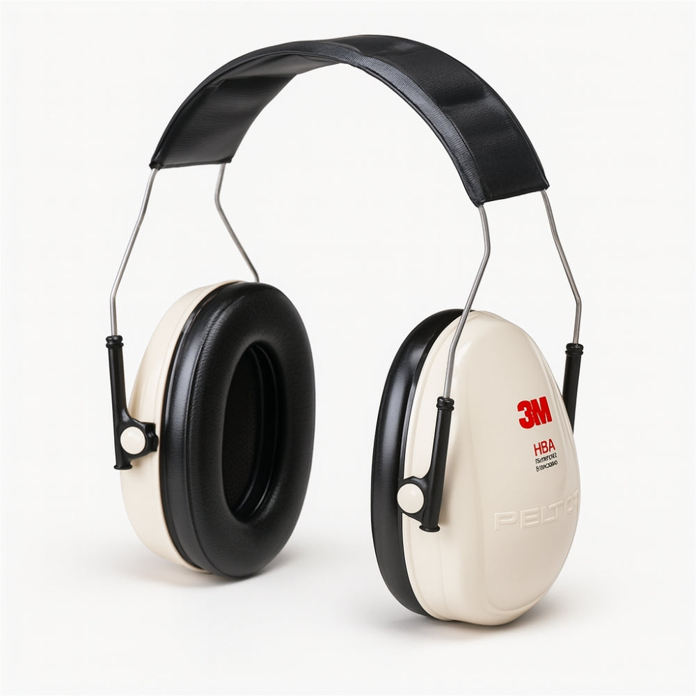 Abafador de Ruídos Tipo Concha 21 dB Bege Claro 3M H6A CA 12186 HB004153571