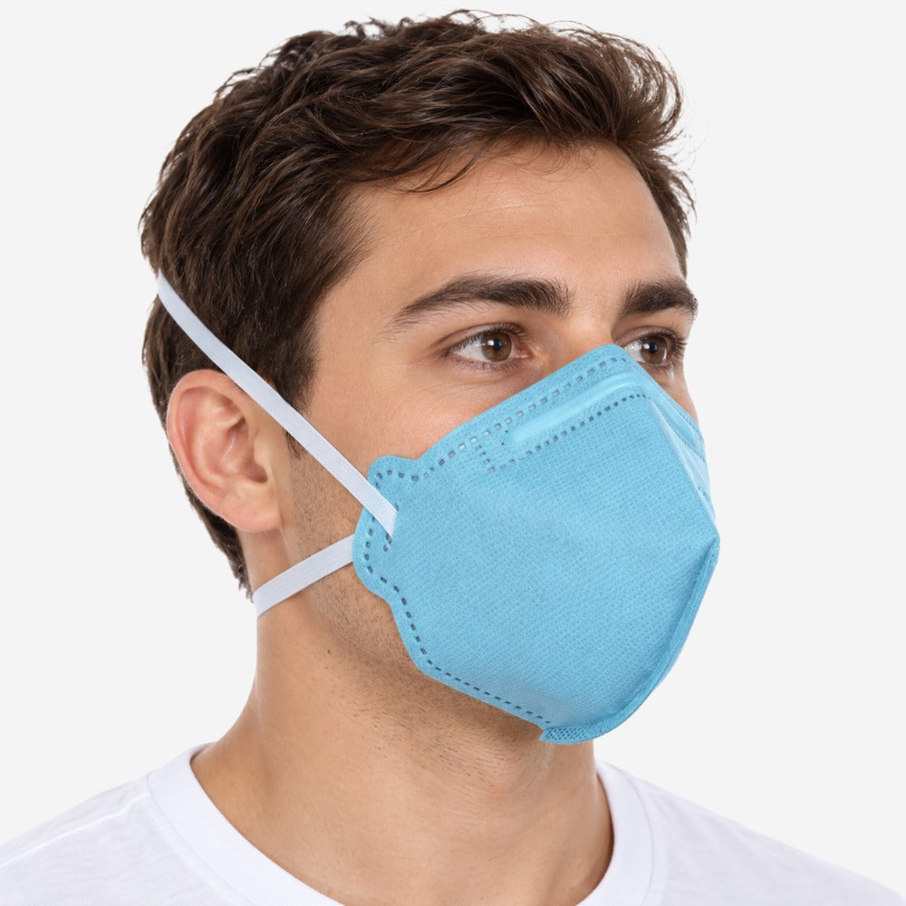Respirador Descartável PFF2S Plus sem Válvula com Carvão Ativado para Indústria e Construção Air Safety 515105 CA 38952