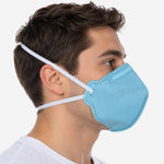 Respirador Descartável PFF2S Plus sem Válvula com Carvão Ativado para Indústria e Construção Air Safety 515105 CA 38952
