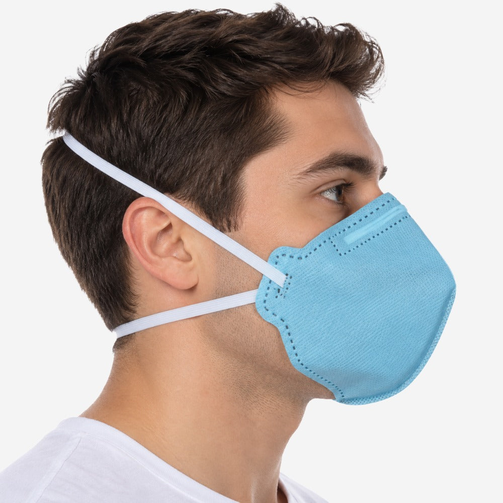 Respirador Descartável PFF2S Plus sem Válvula com Carvão Ativado para Indústria e Construção Air Safety 515105 CA 38952