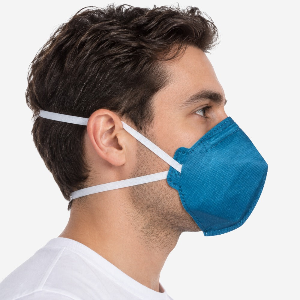 Respirador Descartável PFF2S sem Válvula para Construção Civil e Indústria Air Safety 515093 CA 38955