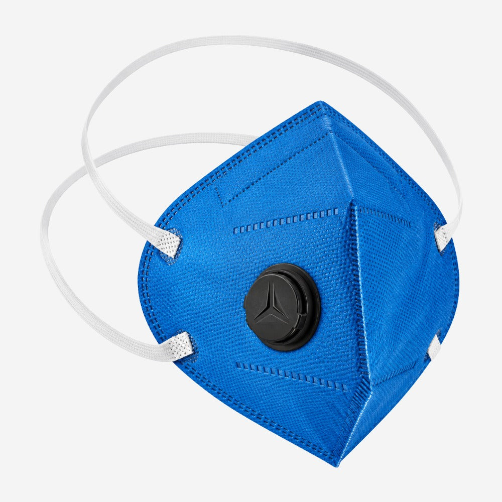 Respirador Semifacial Descartável PFF2 S com Válvula e Carvão Ativo para Poeiras Névoas e Fumos Delta Plus PRO SAFETY WPS1750 CA 38507