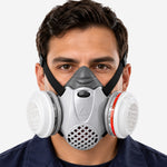 Respirador Semifacial Reutilizável Absolute com Encaixe Baioneta para Indústria e Construção Air Safety 515134 CA 32351