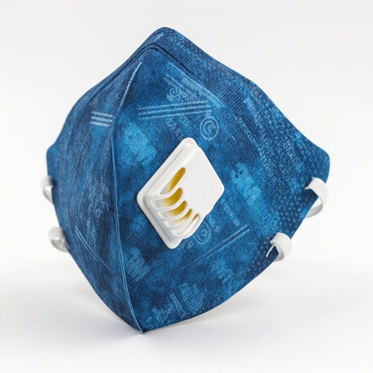 Respirador Descartável Dobrável PFF-2 Com Válvula Elástico na Nuca 3M 9820+BR HB004541304 CA 41515