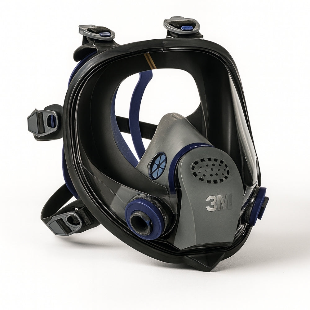 Respirador Reutilizável Facial Inteira Silicone Tamanho Médio Tipo Baioneta 3M FF-402 HB004187074 CA 28019
