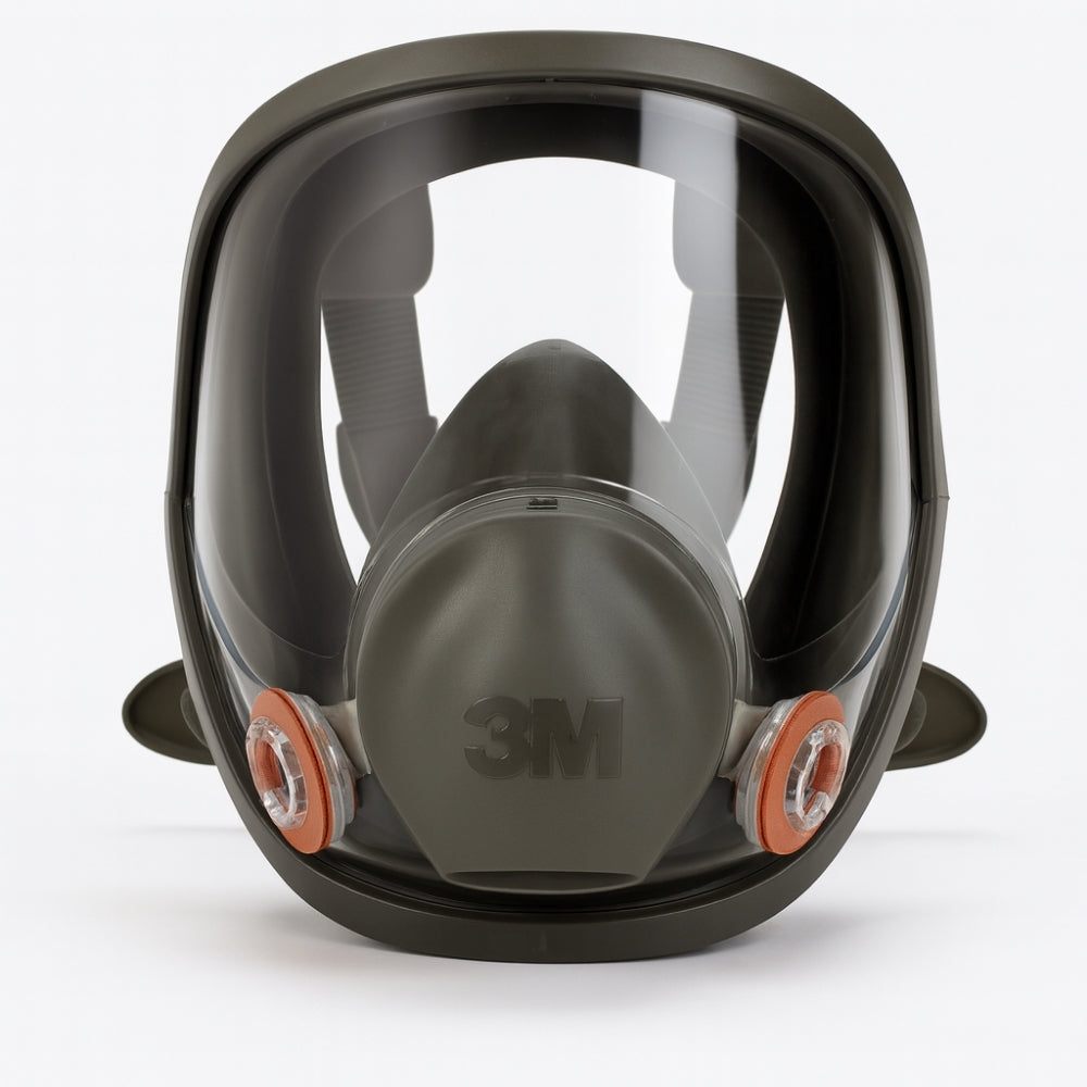 Respirador Reutilizável Facial Inteira Tamanho Médio Tipo Baioneta 3M 6800 HB004370761 CA 7298