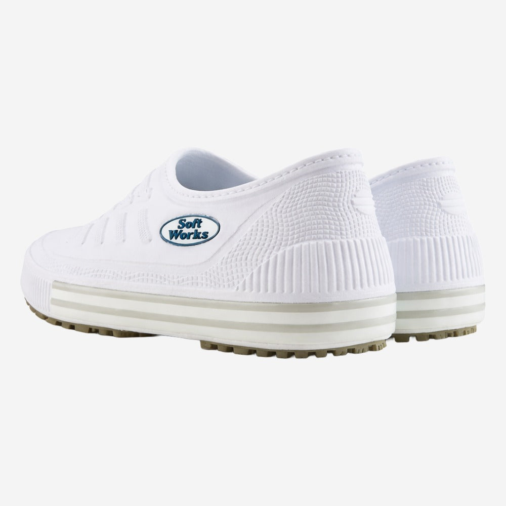 Sapatênis de EVA Branco Uso Profissional Antimicrobiano Solado Antiderrapante Soft Works BB81 C.A 43860