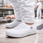 Sapatênis de EVA Branco Uso Profissional Antimicrobiano Solado Antiderrapante Soft Works BB81 C.A 43860