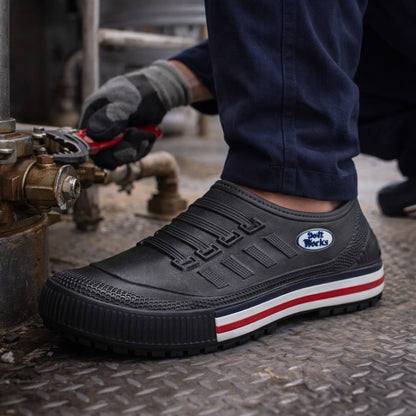 Sapatênis de EVA Preto Uso Profissional Antimicrobiano Solado Antiderrapante Soft Works BB81 C.A 43860