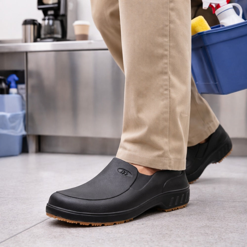 Sapato Flex Clean EVA Preto Uso Profissional Solado Antiderrapante Marluvas 101FCLEAN PR C.A 39213