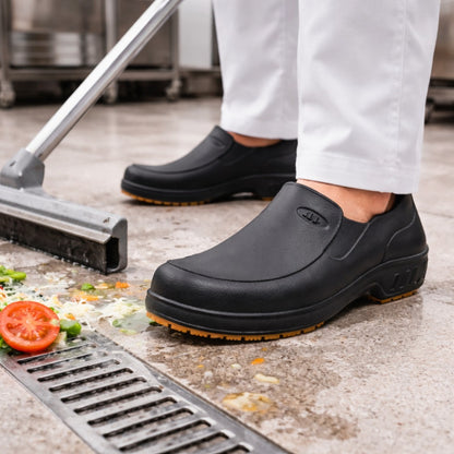 Sapato Flex Clean EVA Preto Uso Profissional Solado Antiderrapante Marluvas 101FCLEAN PR C.A 39213