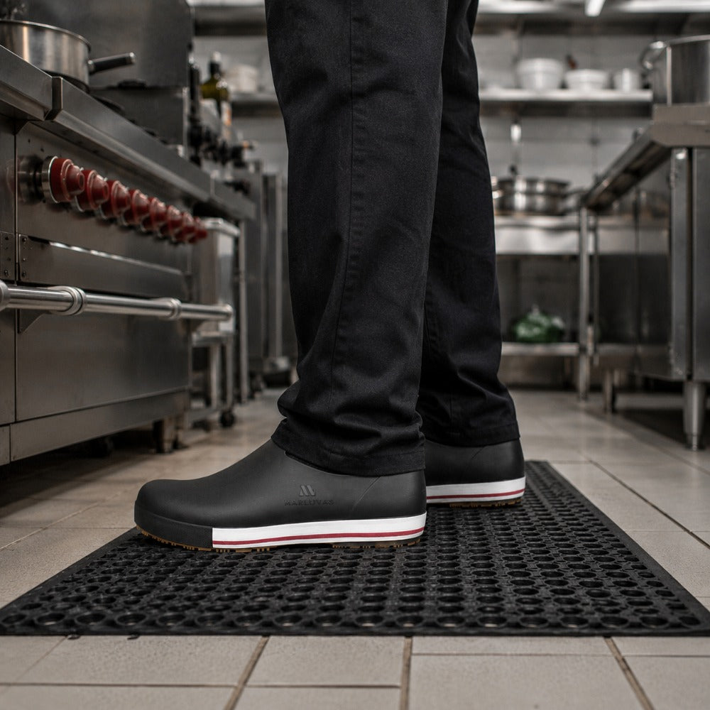Sapato Flex Clean EVA Preto Uso Profissional Solado Antiderrapante Marluvas 103FCLEAN PR FV C.A 48714