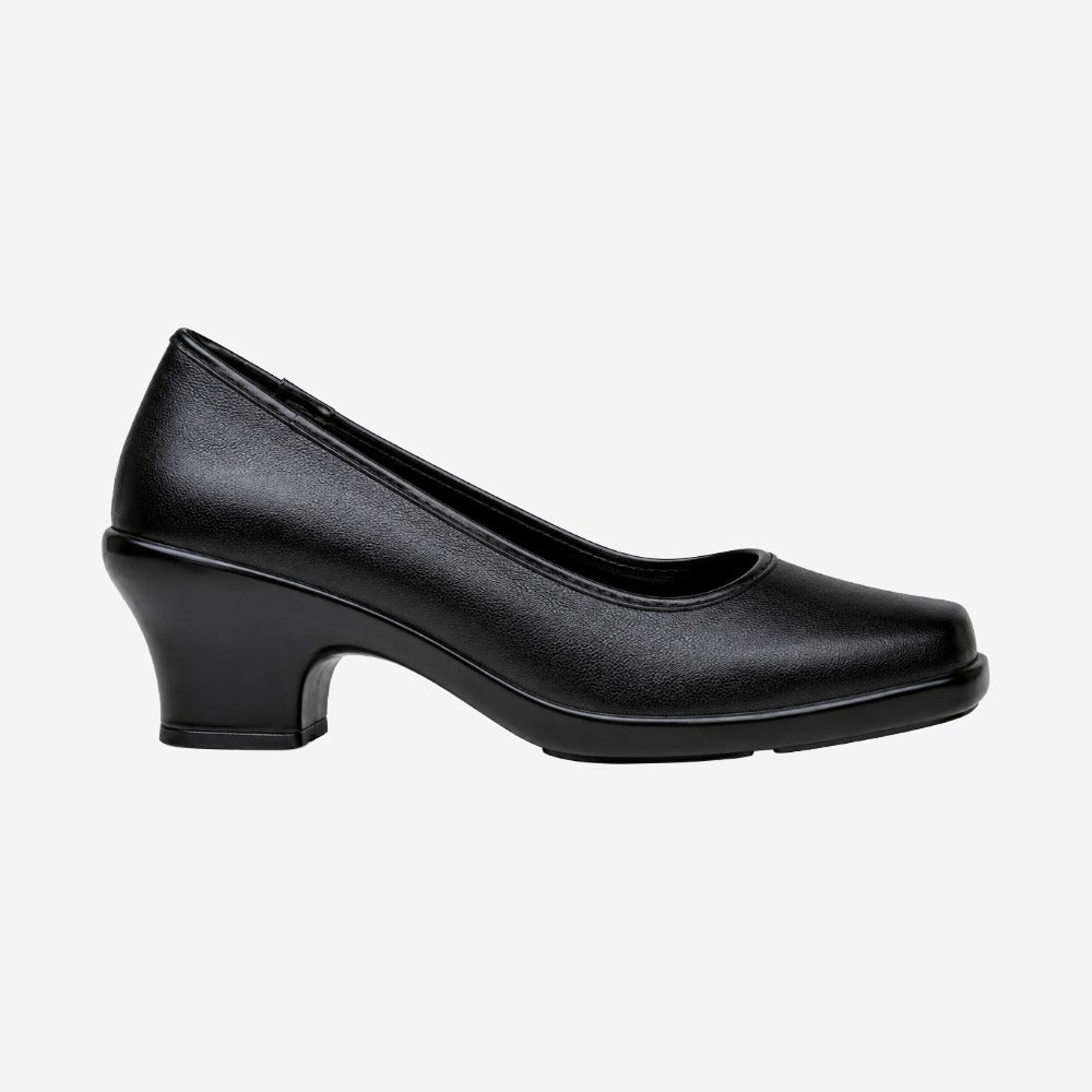 Sapato Social Feminino Preto Tipo Scarpin Conforto SV11-900 C.A 43573
