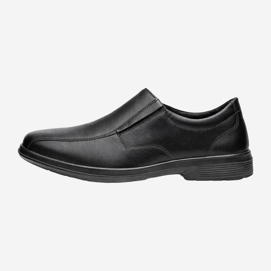 Sapato Social Oxford Elástico Bico True Line Couro Preto Marluvas 20S29 S C.A 41864