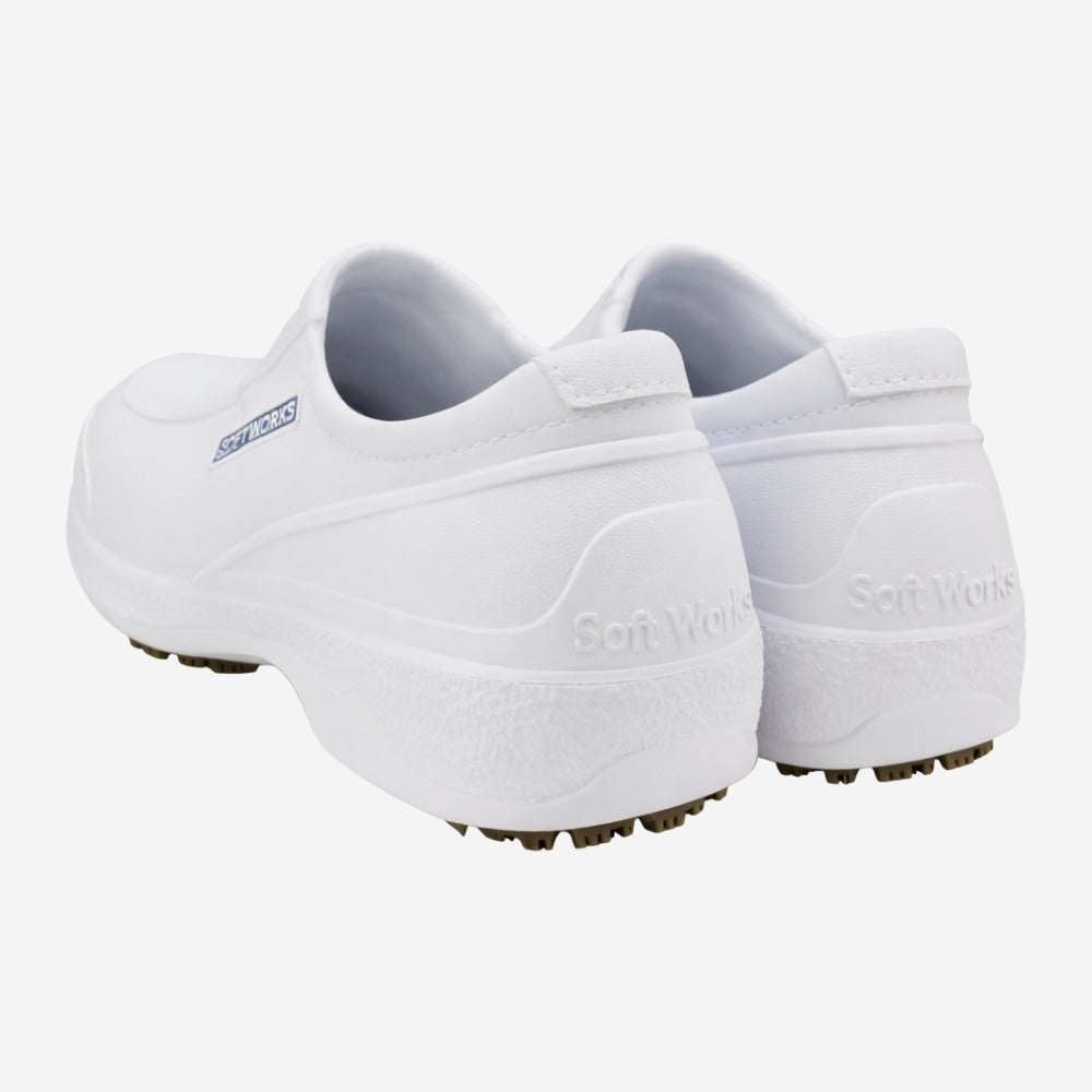 Sapato Social de EVA Branco Uso Profissional Antimicrobiano Solado Antiderrapante Soft Works BB67 C.A 42508